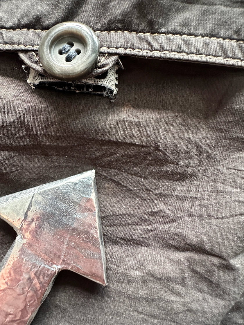 ISSEY MIYAKE HAI SPORTING GEAR - 1980s OVERSIZED PARKA JACKET