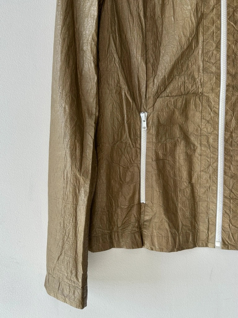 VIVIENNE TAM - S/S 1999 PAPER TEXTURE CRINKLED LIGHT JACKET