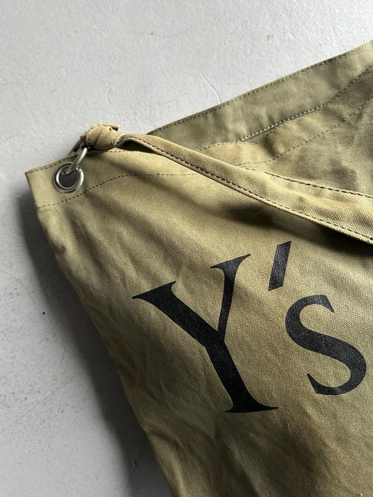 YOHJI YAMAMOTO Y'S - 1990s CANVAS SAC BAG