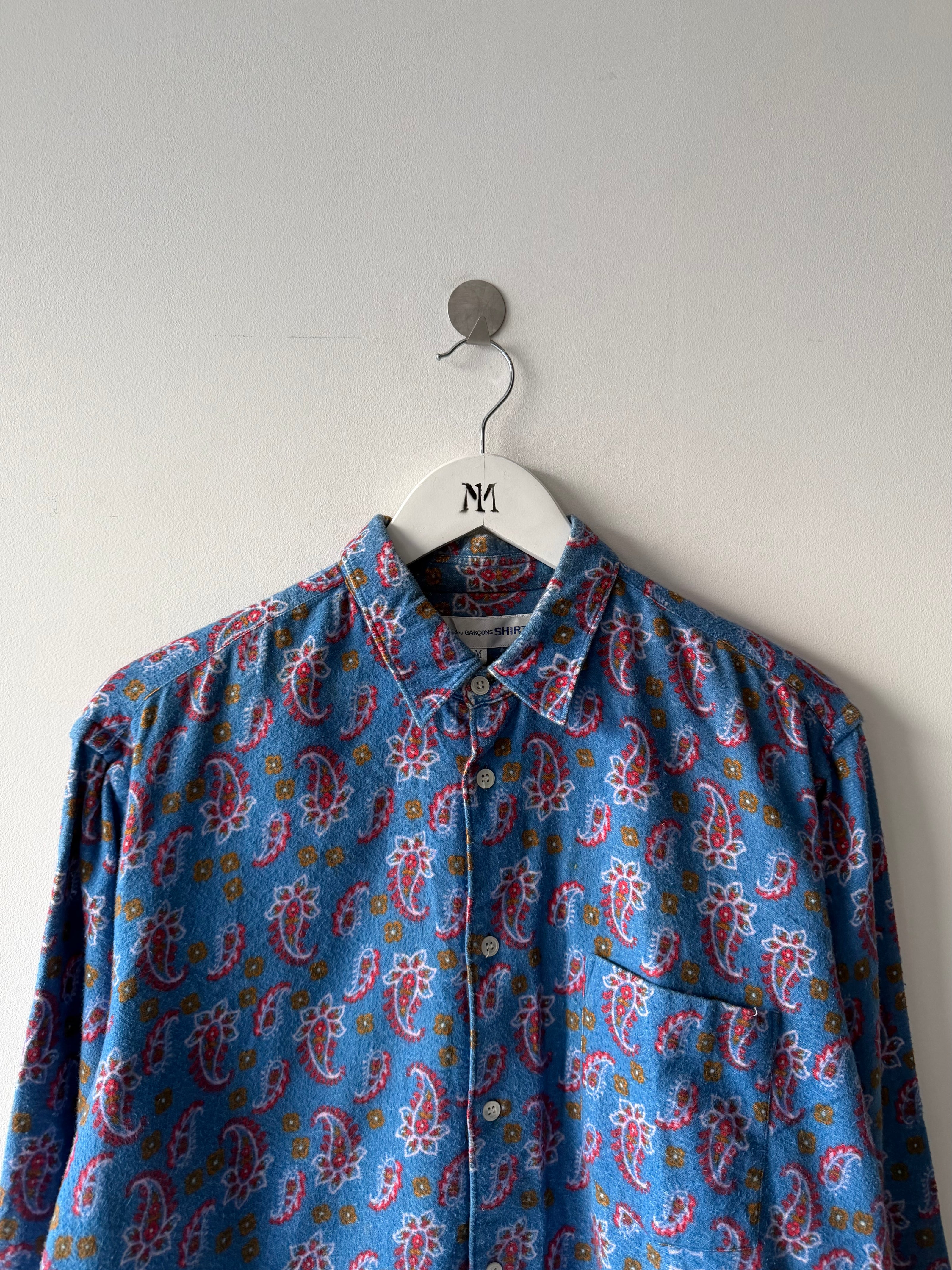 COMME DES GARÇONS SHIRT - F/W 2009 RELAXED FIT FLANNEL SHIRT