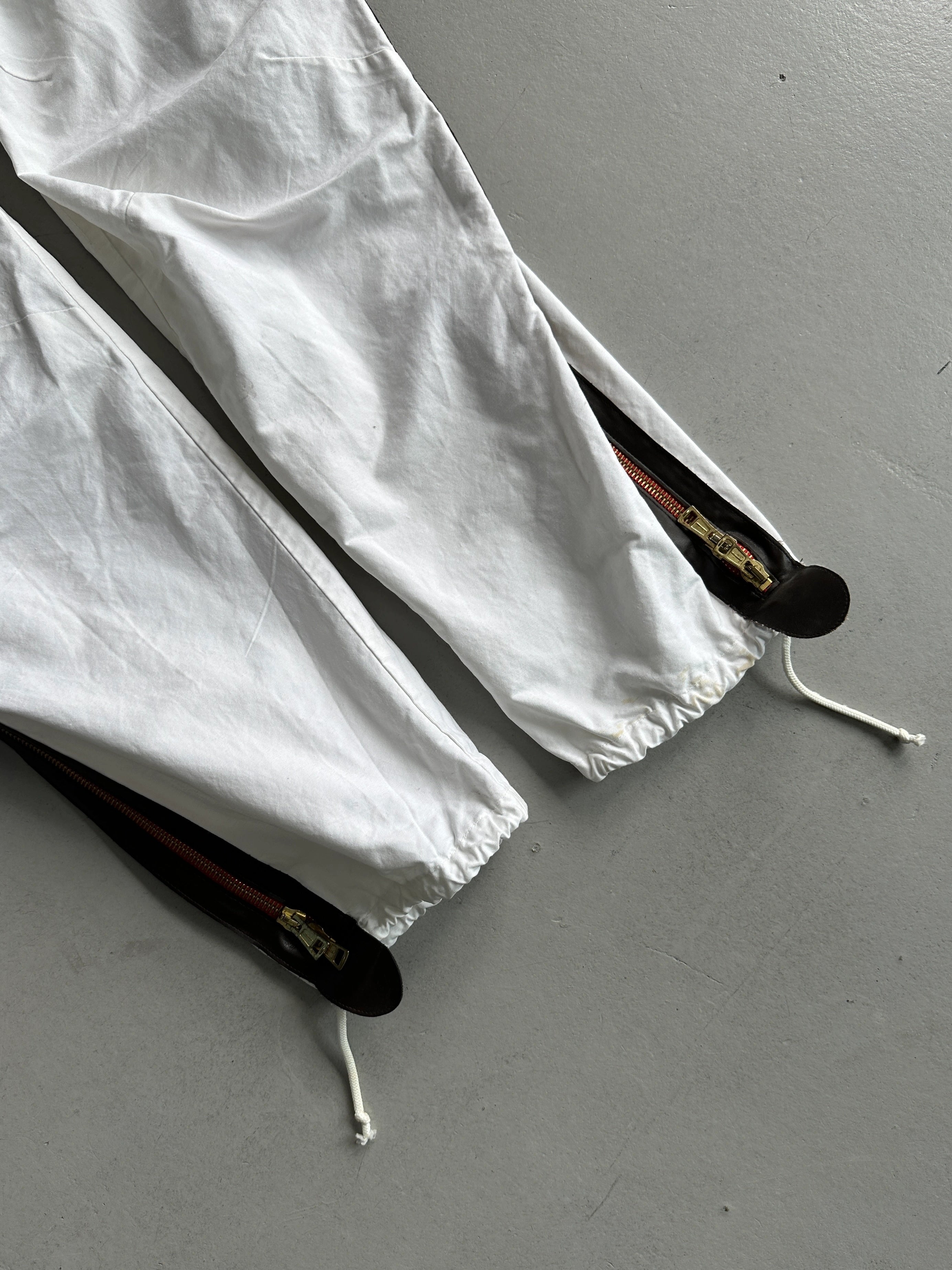 DSQUARED2 - S/S 2002 ZIPPED LEG CARGO TROUSERS