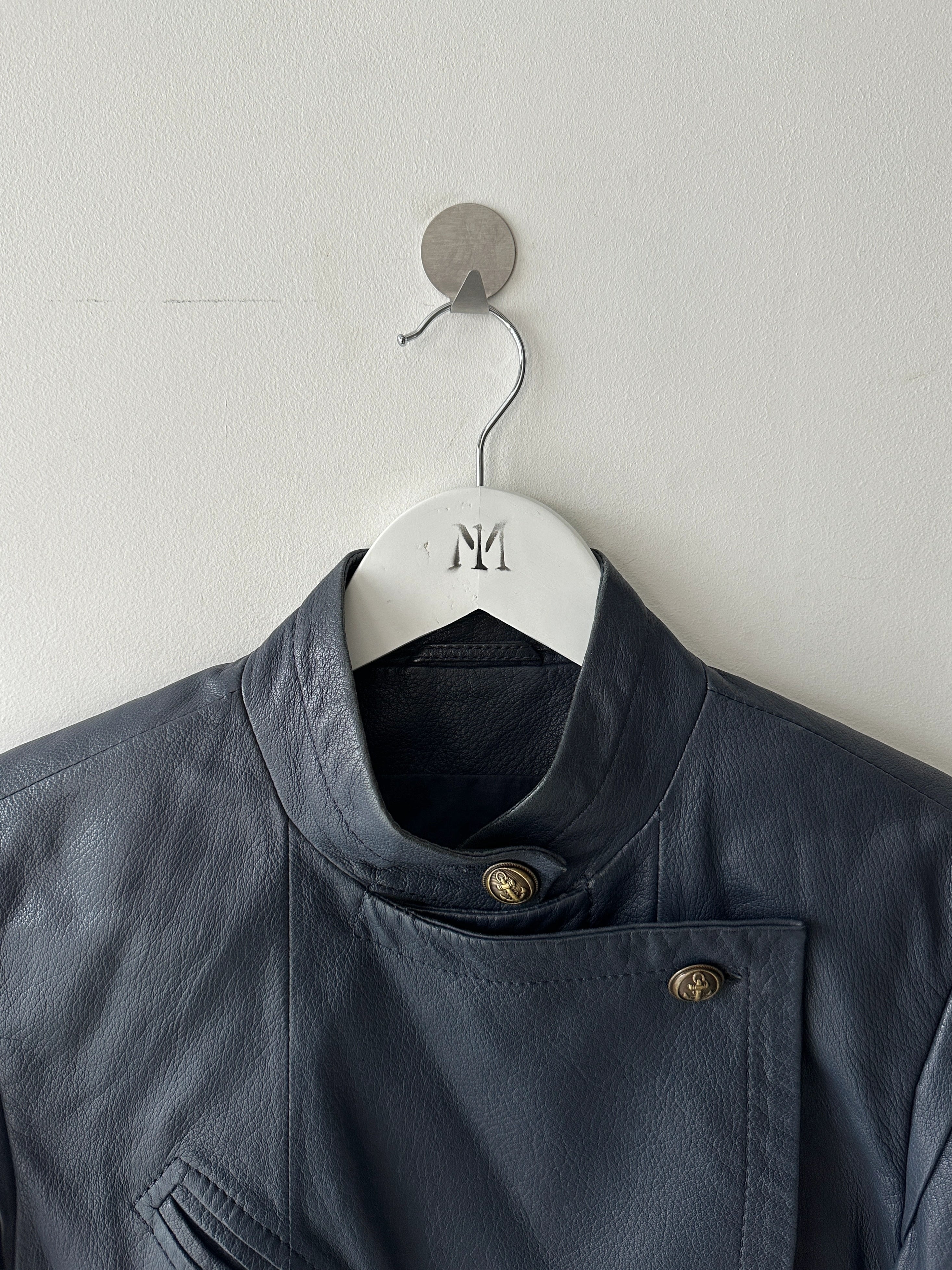 GIANFRANCO FERRÉ - S/S 2009 CROP FIT LEATHER JACKET