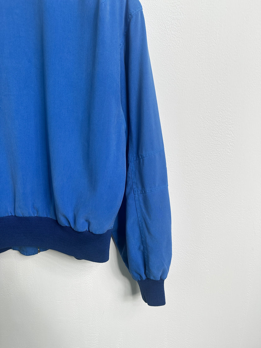 CLAUDE MONTANA - 1980s SILK BOMBER JACKET