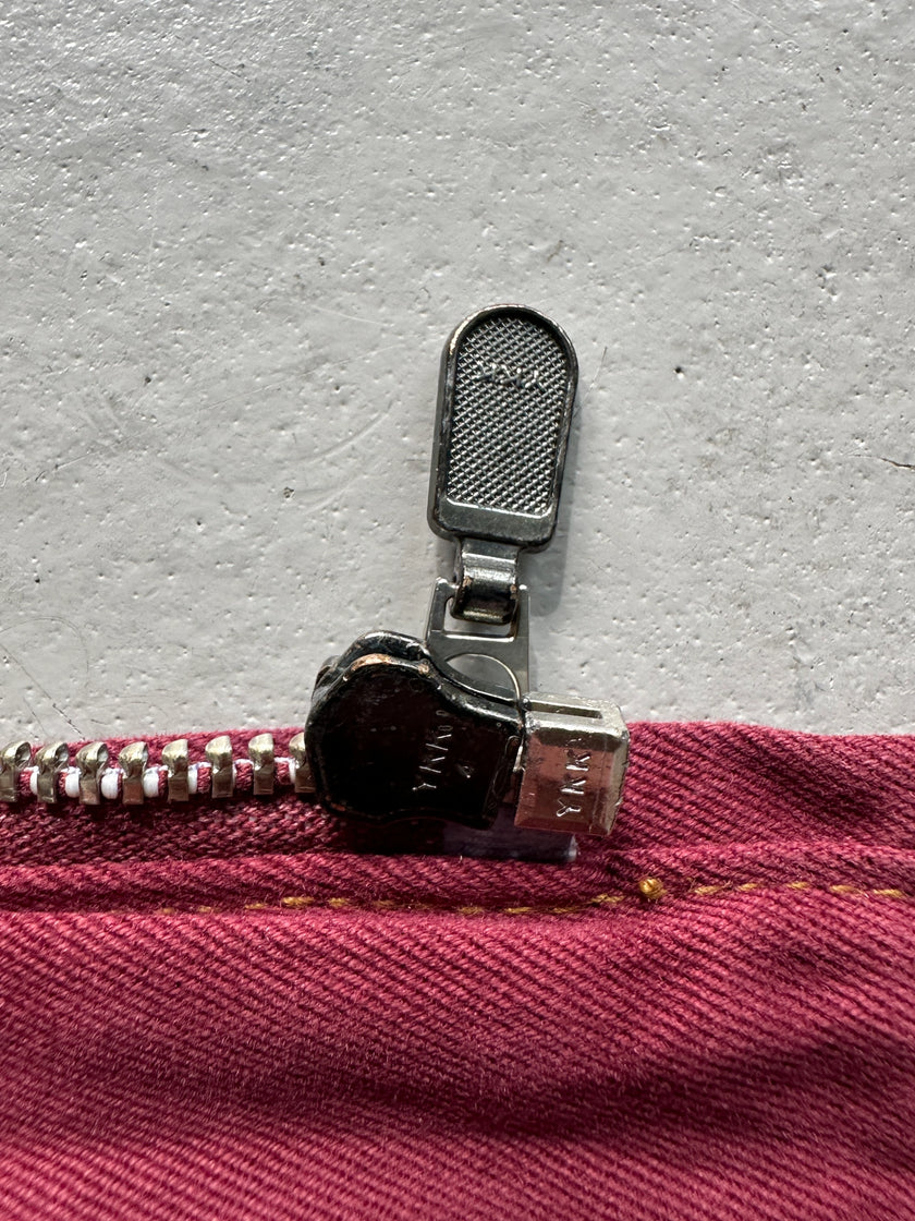 MARITHÉ + FRANÇOIS GIRBAUD - 1980s FIELD JACKET WITH CORDUROY DETAILS