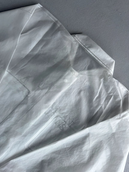 ARMANI JEANS - 2000s SAMPLE SEMI TRANSLUCENT SHACKET