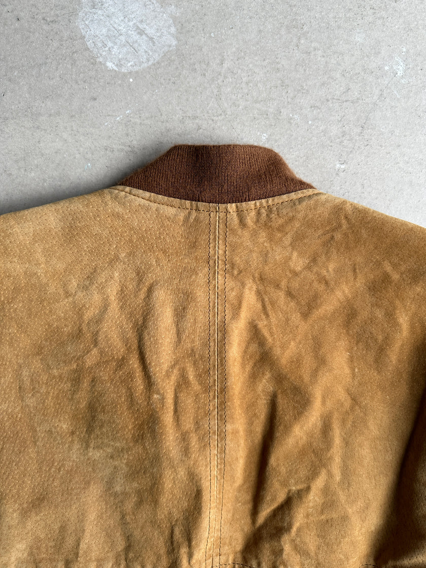 1980s SUEDE BOMBER JACKET