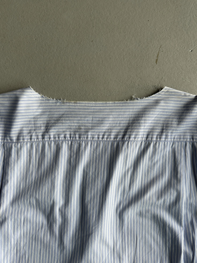 COMME DES GARÇONS HOMME PLUS - A/W 2013 EMBROIDERED STRIPED TUNIC