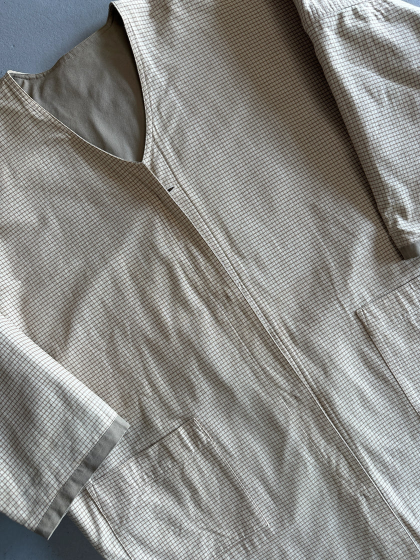 YOHJI YAMAMOTO Y'S - 1970s REVERSIBLE BUTTONED TUNIC