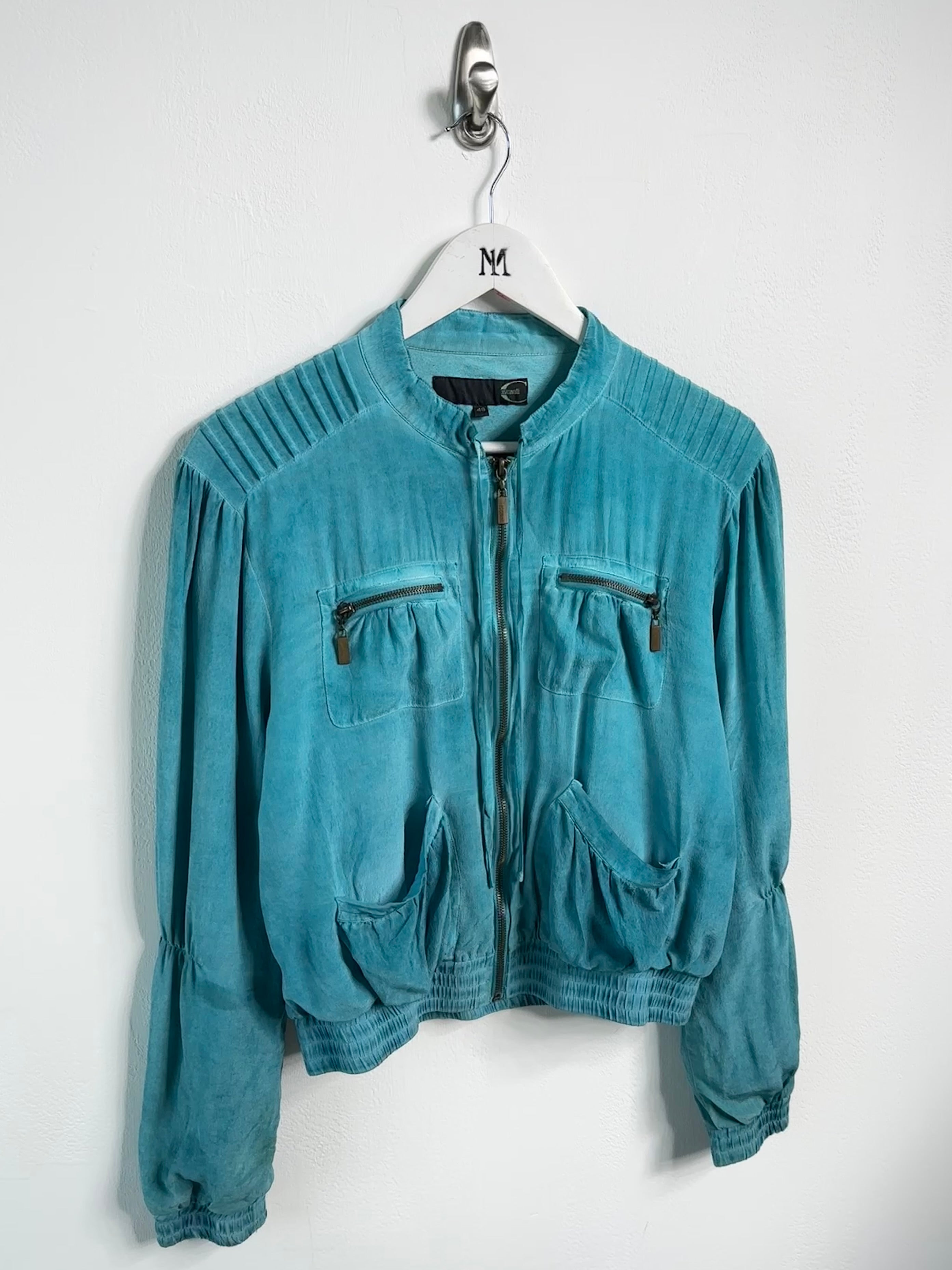 JUST CAVALLI -  S/S 2009 SILK BOMBER JACKET