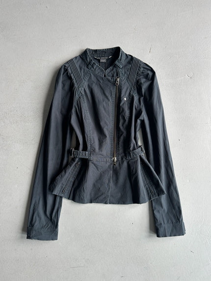 ARMANI EXCHANGE - 2000s PEPLUM HEM JACKET