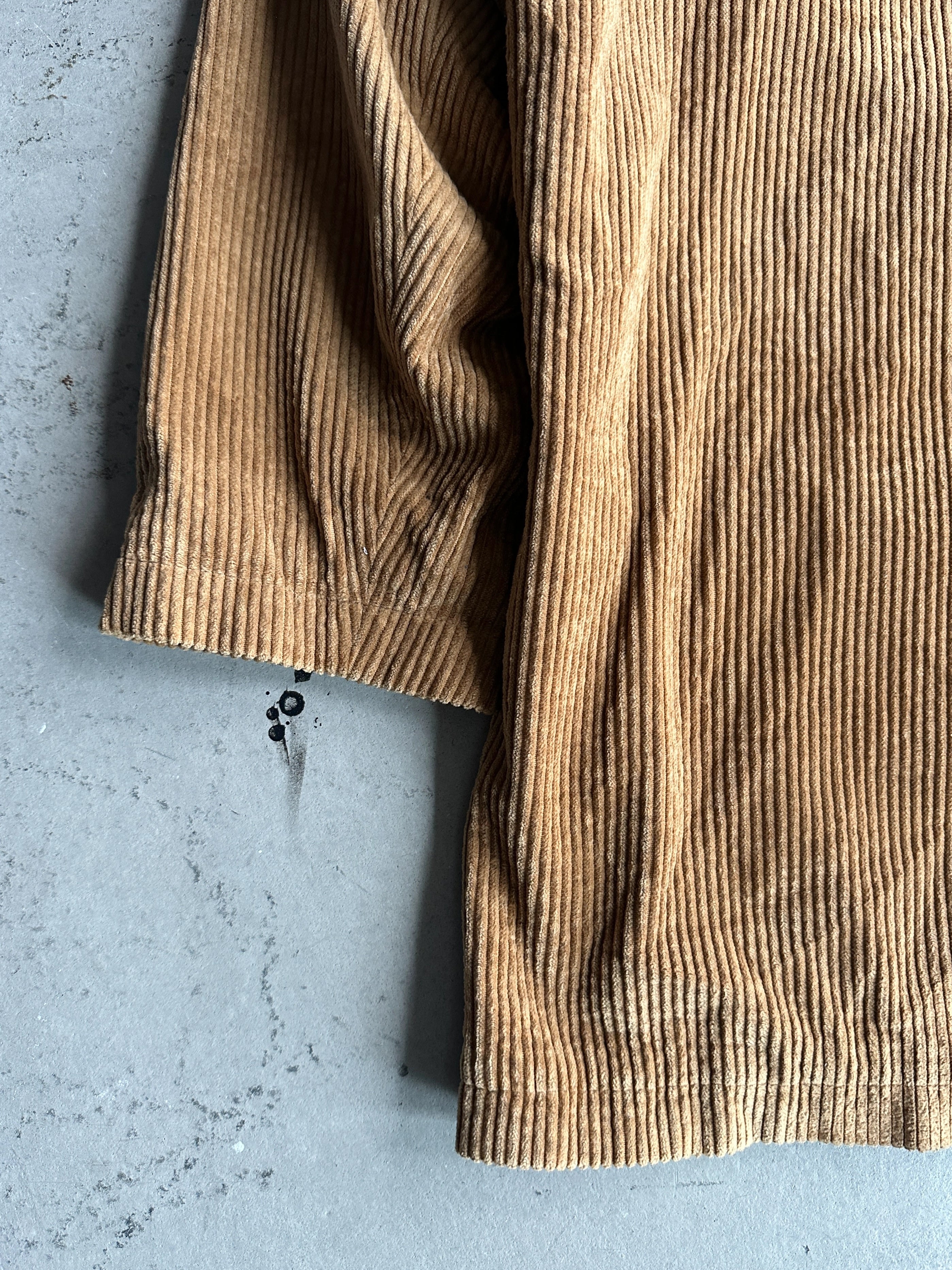 DRIES VAN NOTEN - 1990s CORDUROY OVERSIZED LONG BLAZER