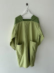 ISSEY MIYAKE IM - 1980s BI-COLOUR TUNIC JACKET WITH BACK POCKETS