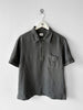 C.P. COMPANY - 1990s LINEN POLO T-SHIRT