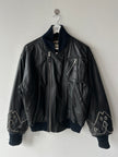 KANSAI YAMAMOTO - 1990s LEATHER BOMBER JACKET