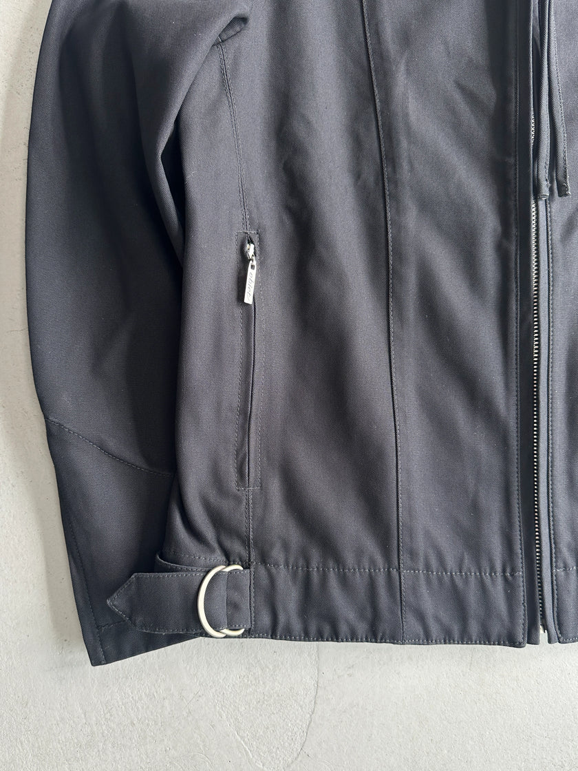 JEAN PAUL GAULTIER OBJET - 1990s TEXTURED BIKER JACKET