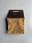 DIESEL SPARE PARTS - 2000s CORDUROY BOX BAG