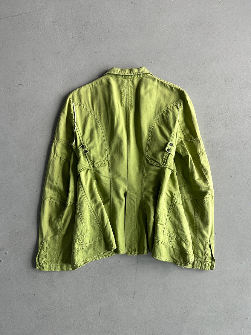 MARITHÉ + FRANÇOIS GIRBAUD - S/S 2006 TIE FRONT COTTON BLAZER