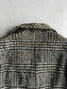 VALENTINO - 1980s BOXY FIT SHAWL COLLAR DOUBLE BREASTED PLAID JACKET