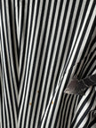 ISSEY MIYAKE - F/W 1995 TAILCOAT STRIPED BLAZER
