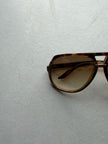 GUCCI - 2010s OVERSIZED AVIATOR SUNGLASSES