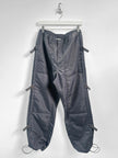 FINAL HOME - early 2000s TECHNICAL TROUSERS WITH SIDE BUTTON DETAILS