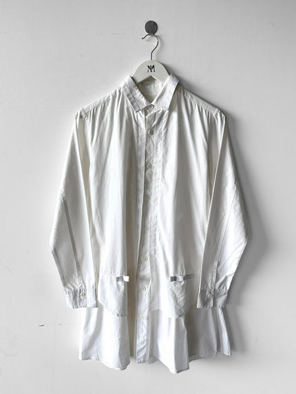 YOHJI YAMAMOTO Y's - 2000s LONG SHIRT DRESS