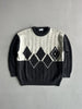 1980s ROUND NECK KNIT JUMPER