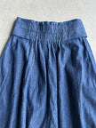 PLANTATION ISSEY MIYAKE - 1980s HIGH WAIST DENIM SKIRT