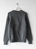 DANIELE ALESSANDRINI - early 2000s WRAP FRONT HEAVY KINT CREW NECK JUMPER
