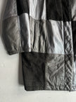 LA MATTA - 1980s PATCHWORK LEATHER AND SUEDE JACKET