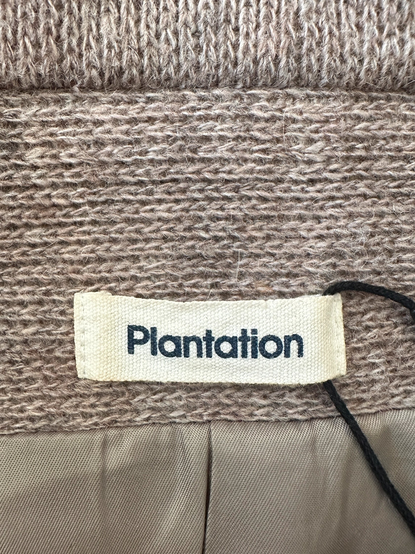 PLANTATION ISSEY MIYAKE - 1990s A LINE WOOL BLEND COAT