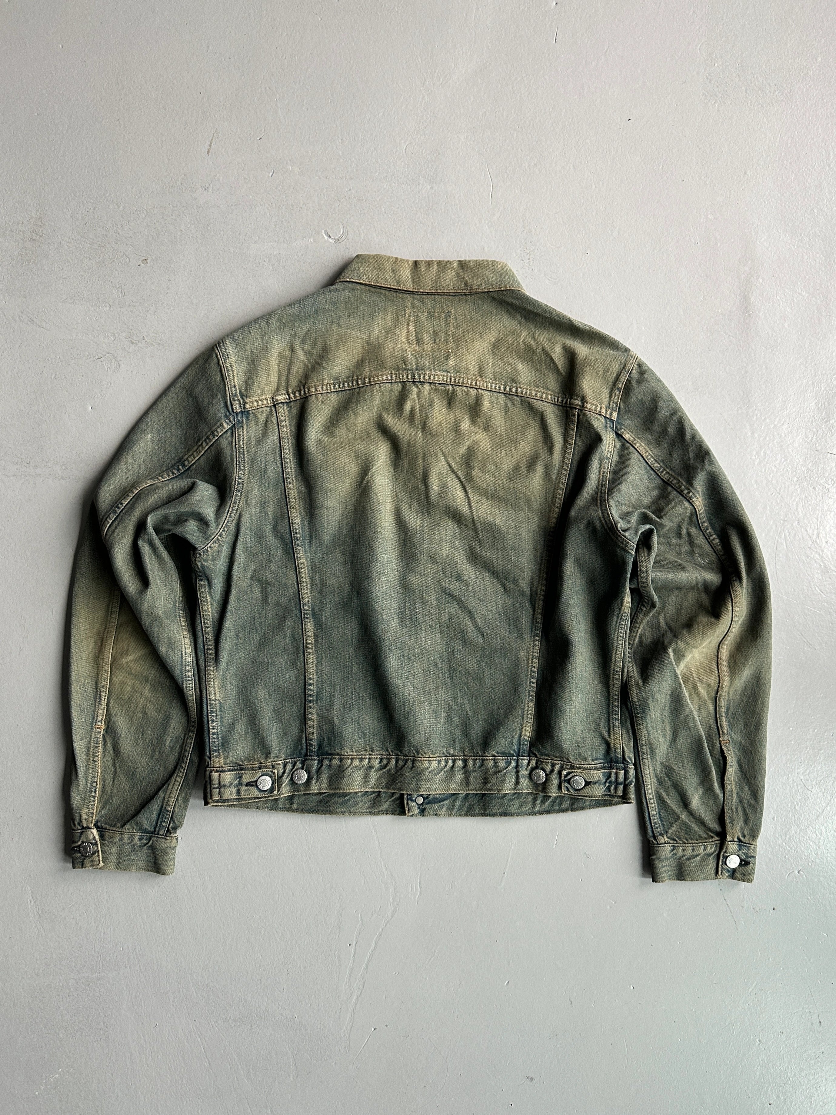 HELMUT LANG - S/S 1998 STAINED DENIM JACKET