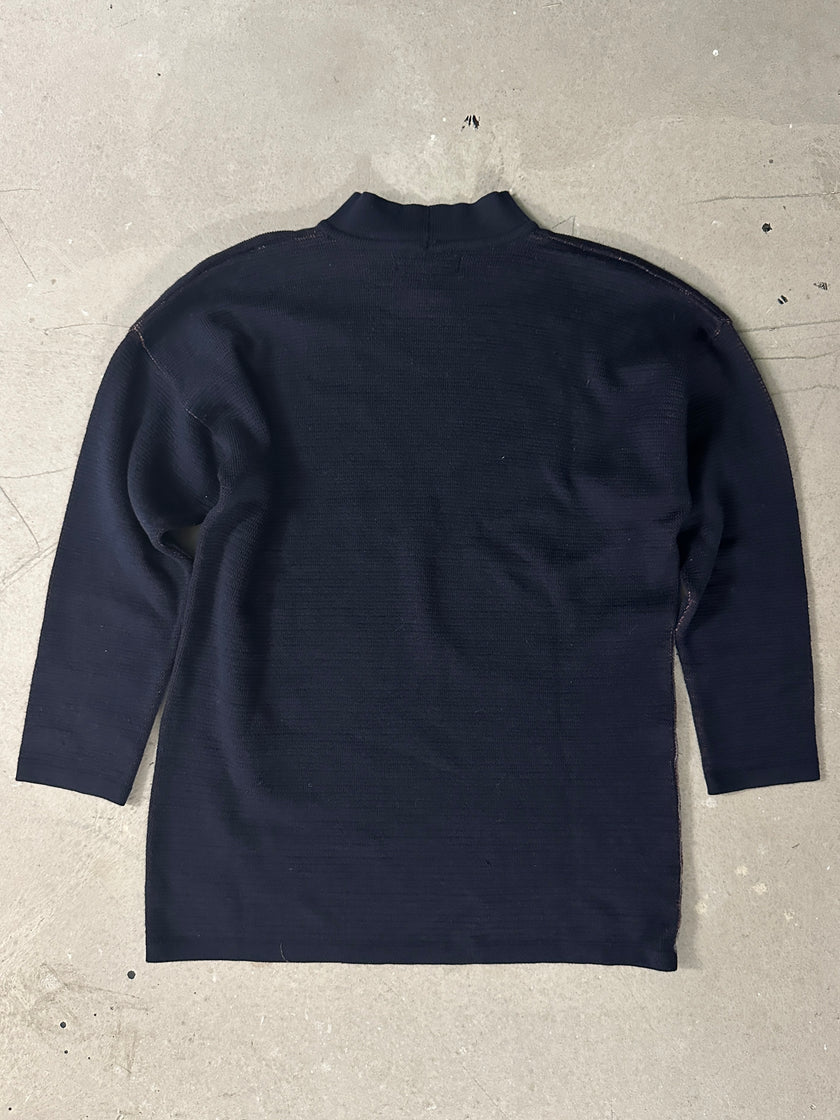ICEBERG - 1980s MOCK NECK LONG JUMPER