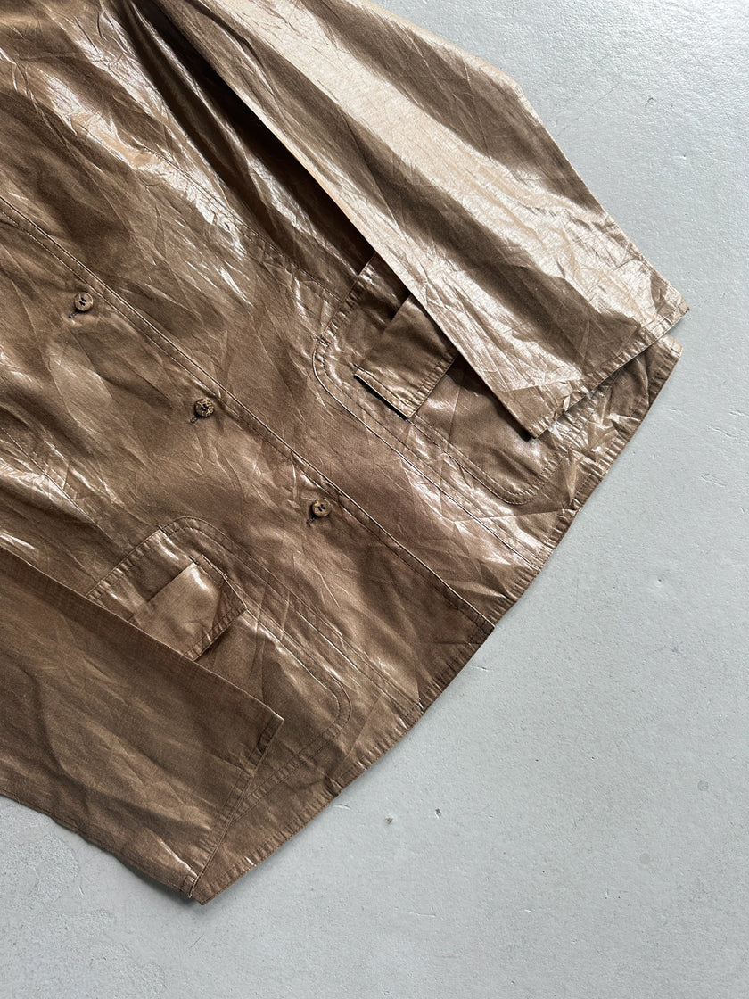 HIROKO KOSHINO BIS - 2000s SEMI TRANSPARENT JACKET