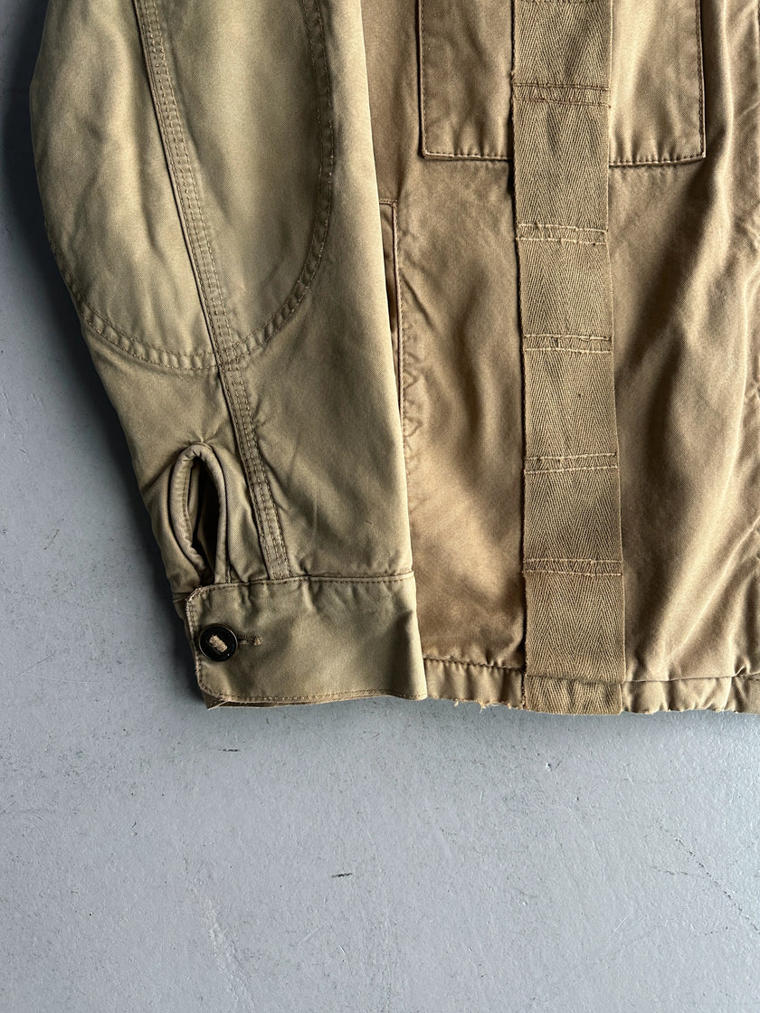 CLOSED - late 1990s FIELD JACKET WITH DOUBLE LAYER POCKETS AT CHEST