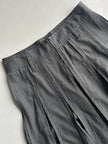 MARELLA - 2000s PANELED PLEATED LONG PINSTRIPED SKIRT