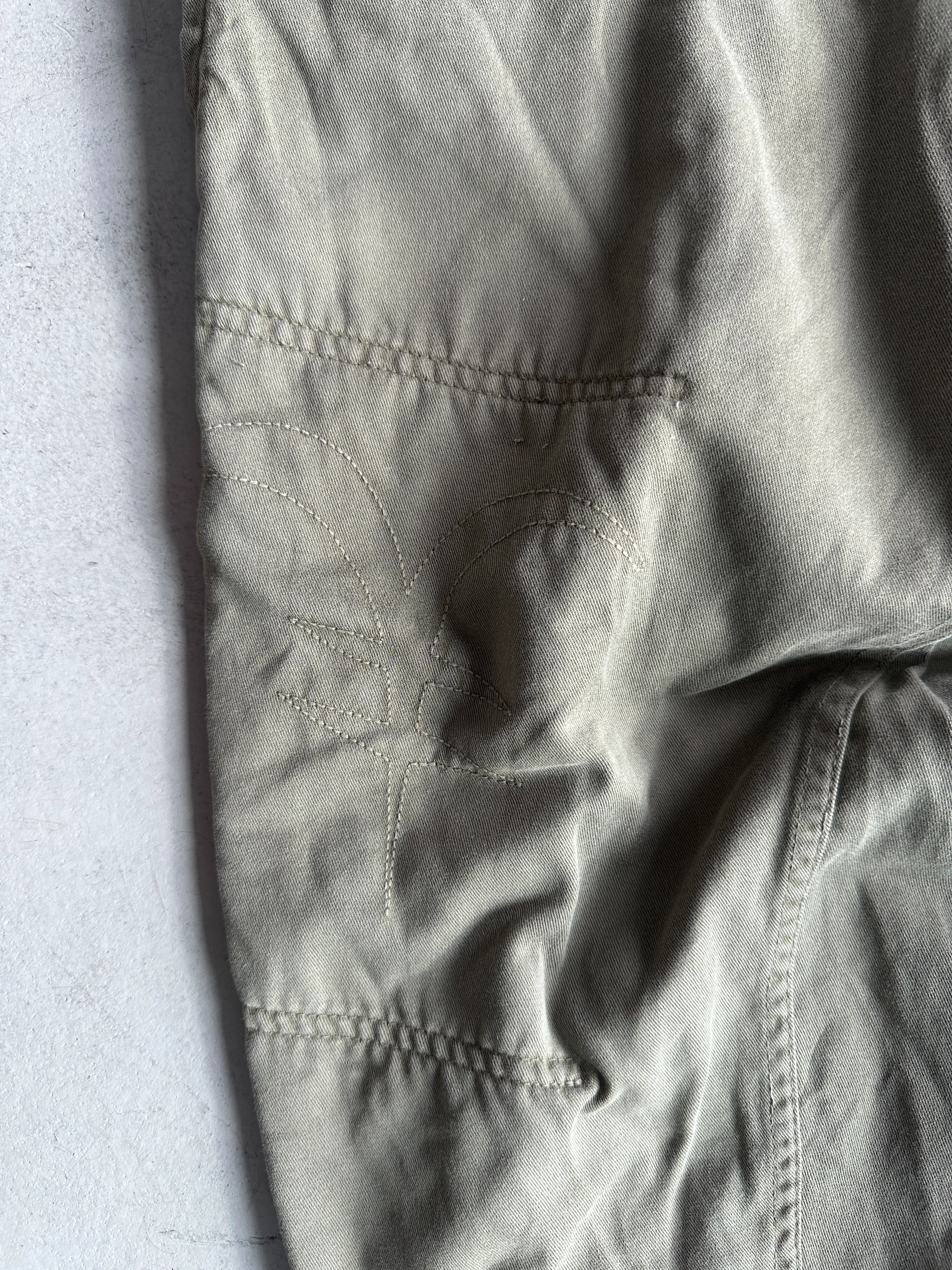 MICHIKO KOSHINO - 2000s BERMUDA CARGO SHORTS