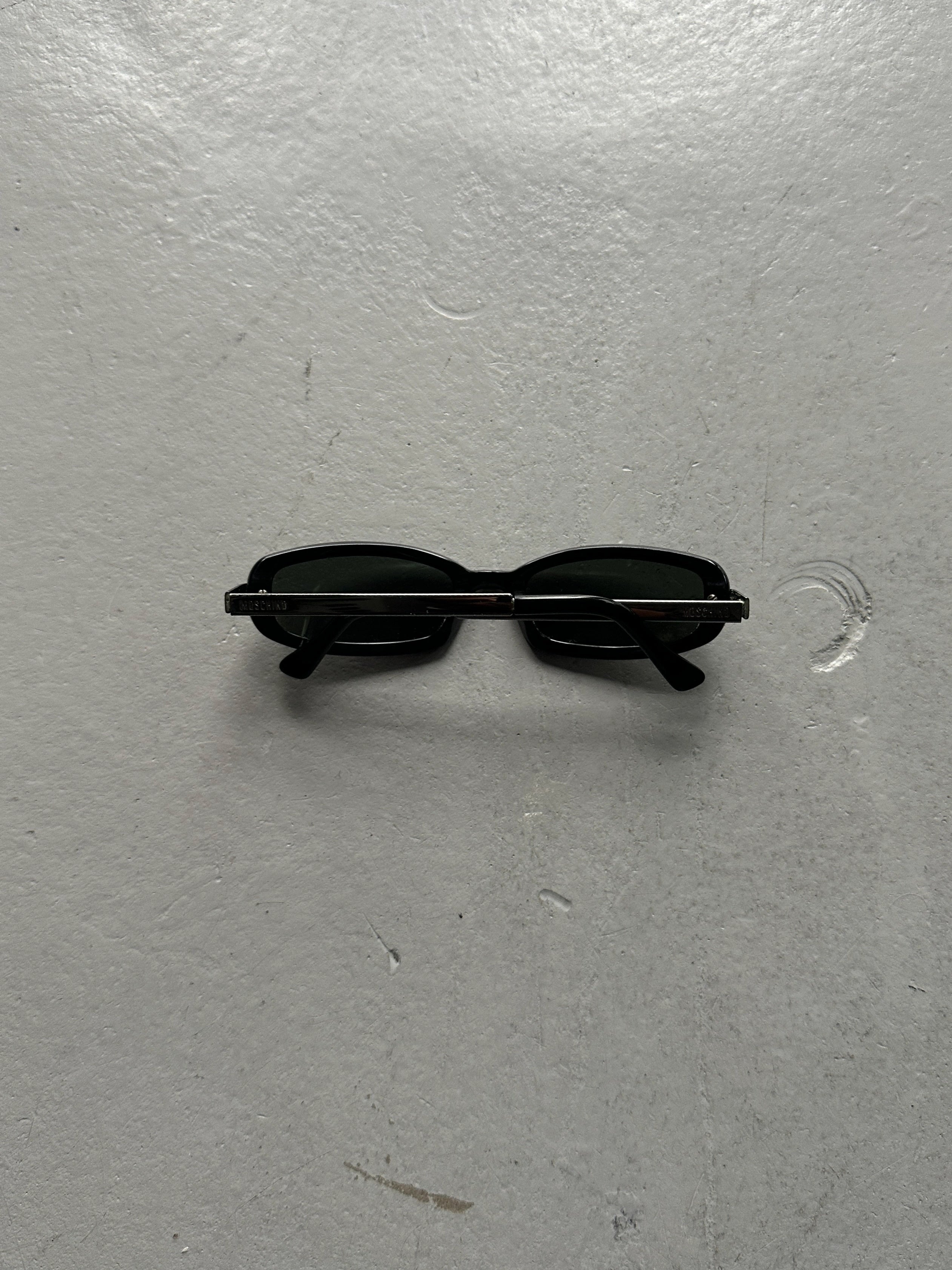 MOSCHINO - 1990s SLIM RECTANGULAR SUNGLASSES
