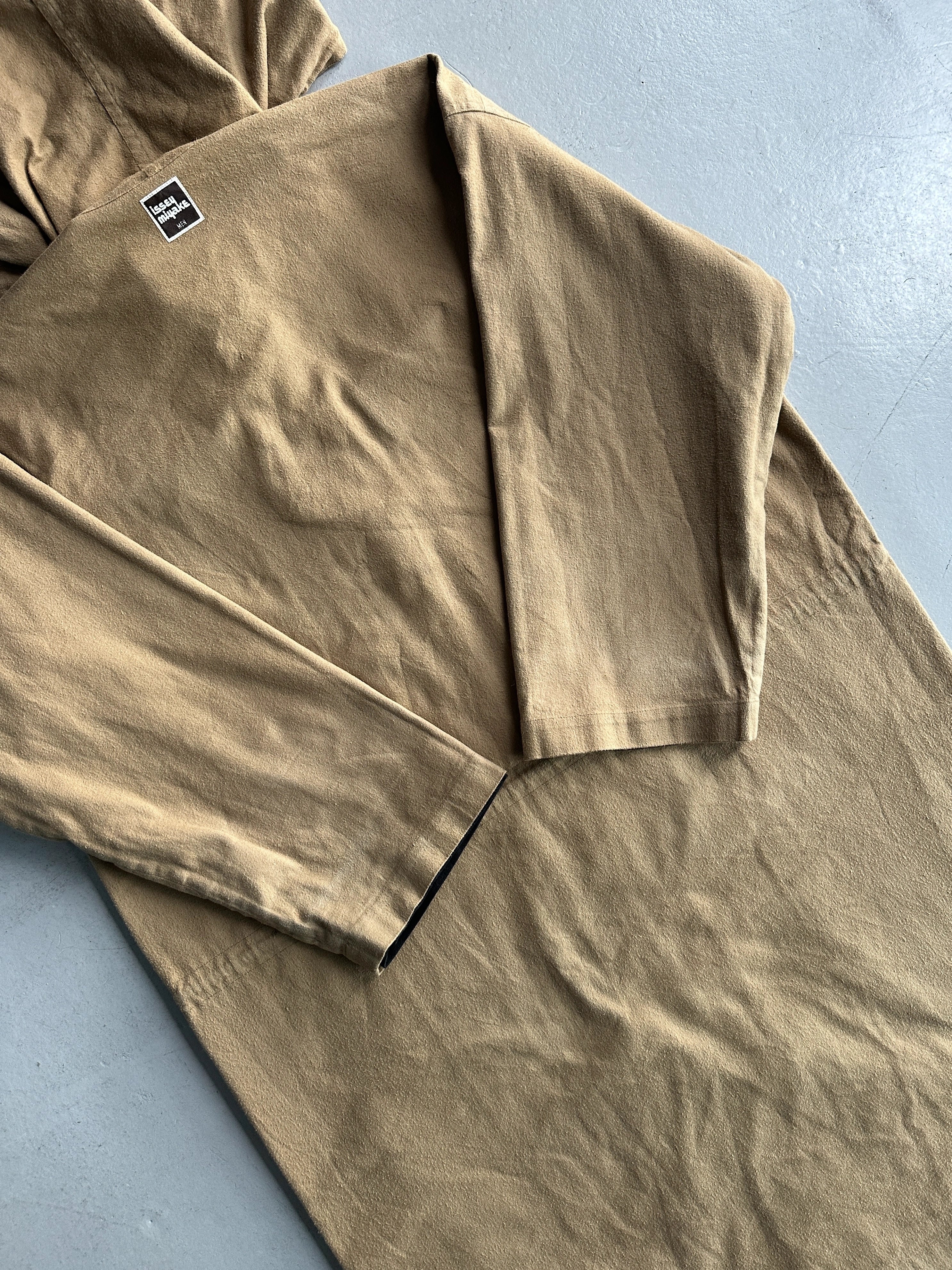 ISSEY MIYAKE - late 1970s REVERSIBLE HOODED PARKA COAT