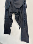 MARITHÉ + FRANÇOIS GIRBAUD - S/S 2009 PINSTRIPED CROPPED CARGO TROUSERS