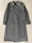 CHRISTIAN DIOR- 1970s DOUBLE BREASTED TRENCH COAT