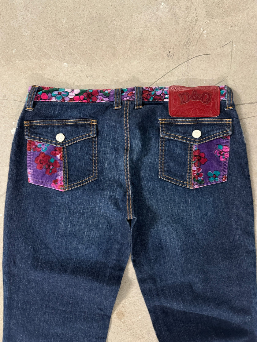DOLCE & GABBANA - 2000s FLARED JEANS
