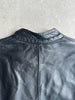 1990s CROP FIT LEATHER BIKER JACKET