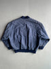 ISSEY MIYAKE HAI - 1980s ALL OVER EMBROIDERED LOGO  BOMBER JACKET