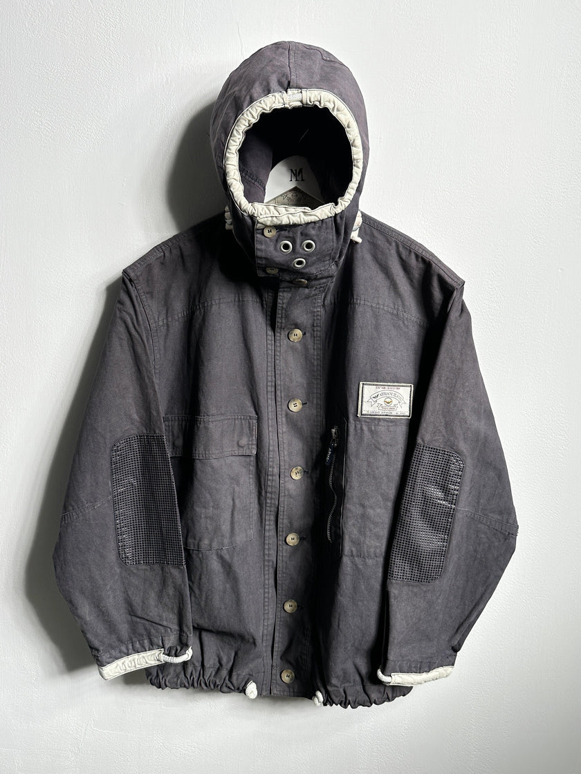 ARMANI JEANS - 1990s GUNNER SMOCK COTTON JACKET
