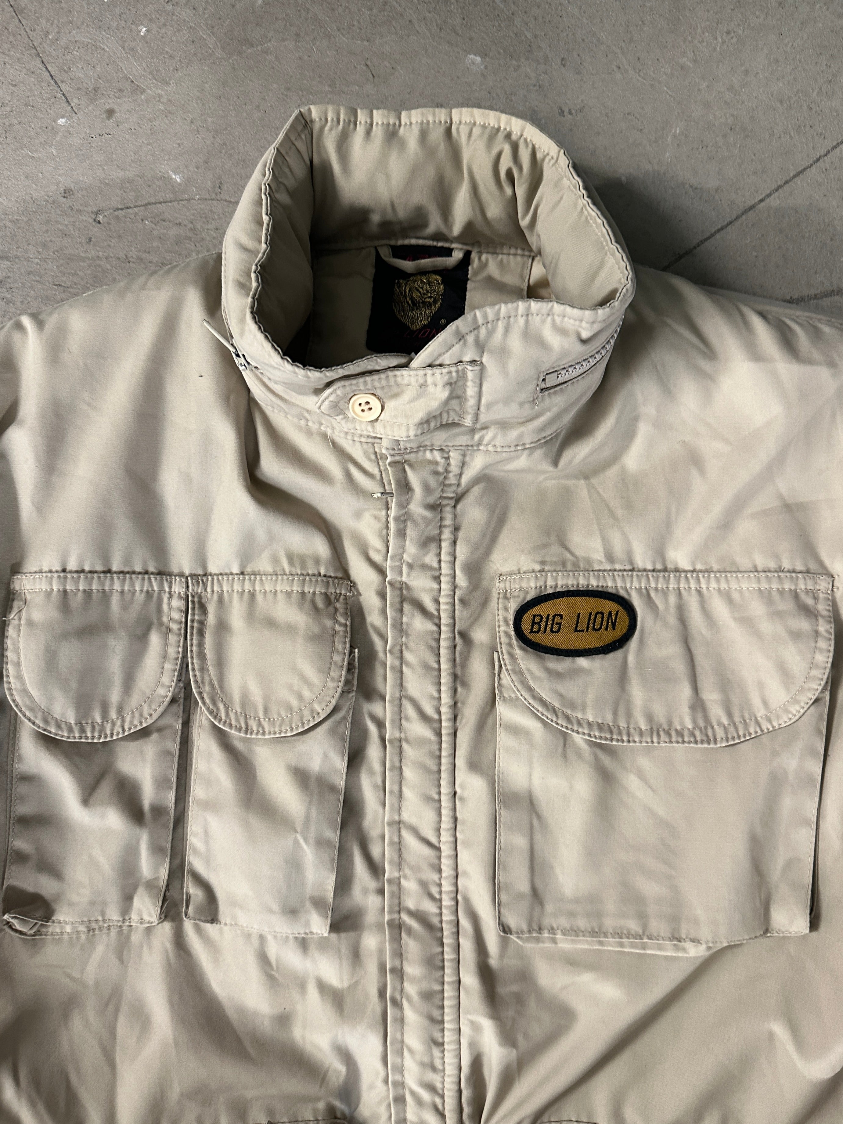 1990s CARGO JACKET WITH REMOVABLE SLEEVE