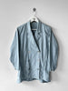 ISSEY MIYAKE - 1980s DOUBLE BREASTED BLAZER WITH ELASTICATED DETAILS AT BACK
