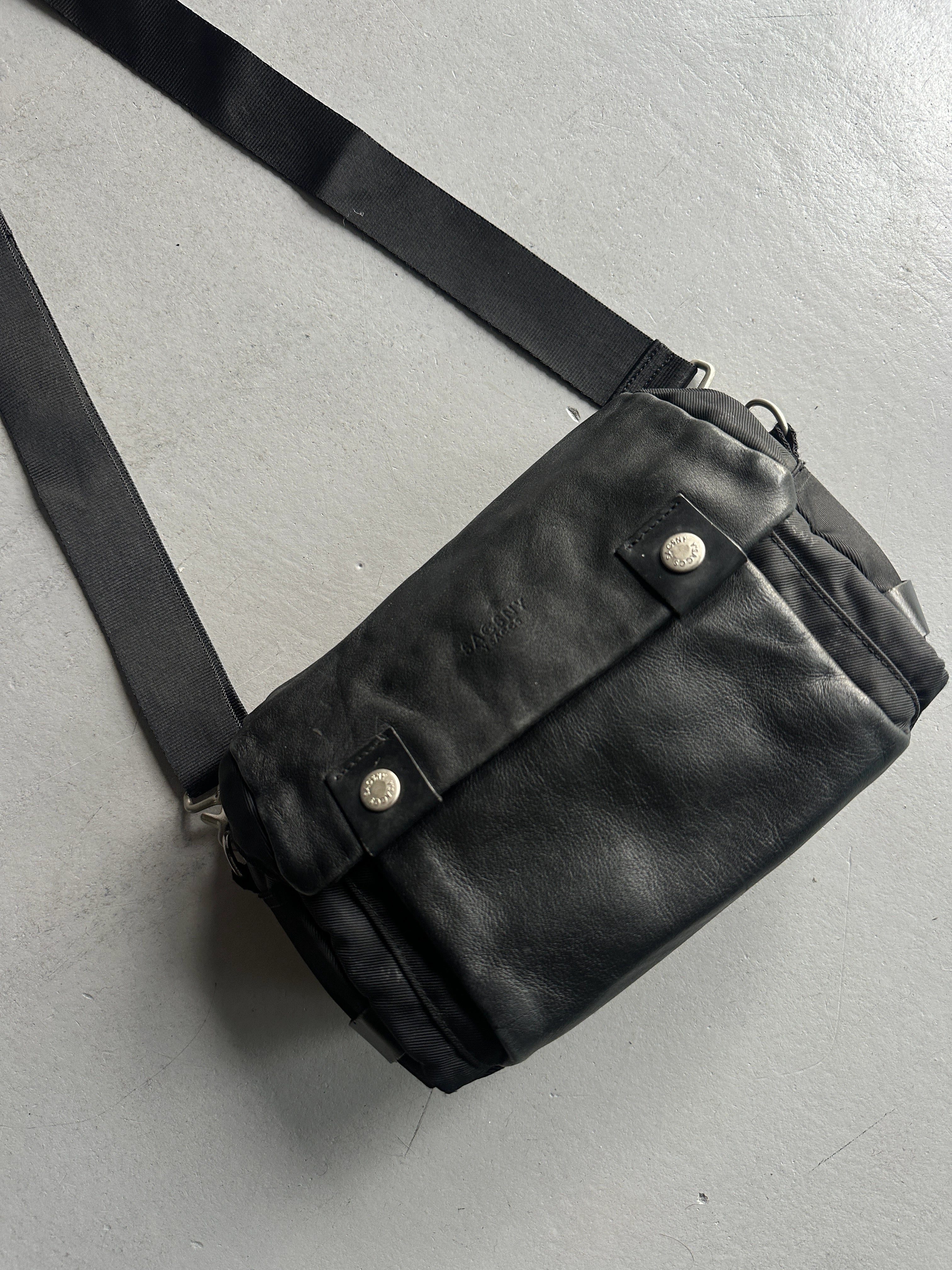 YOHJI YAMAMOTO Y'SACCS - 1990s RECTANGULAR MESSANGER BAG