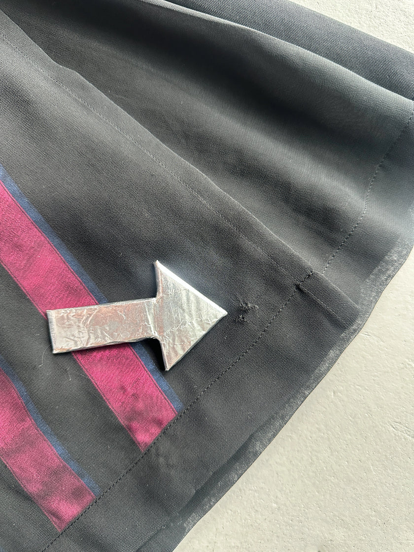 COMME DES GARÇONS - S/S 2012 LAYERED PLEATED MINI SKIRT