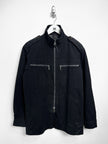 YOHJI YAMAMOTO Y'S FOR MEN - S/S 2003 ZIPPED FUNNEL NECK COTTON JACKET